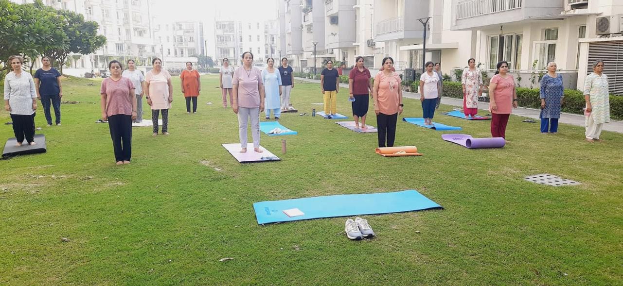 In Chief Minister's Yogashala, Phase-11, ongoing classes are getting overwhelming response